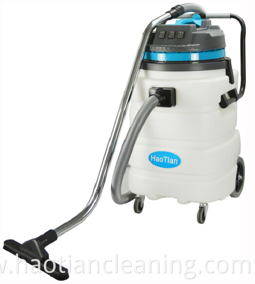 HT90-3 HaoTian 90L Three-motor stainless steel wet and dry vacuum cleaner